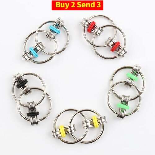 极速Decompression Bike Chain Fidget Finger Spinner Sensory T