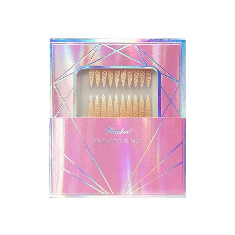 Skinstar蕾丝双眼皮贴女橄榄型沾水即粘隐形网状透气送工具免胶水