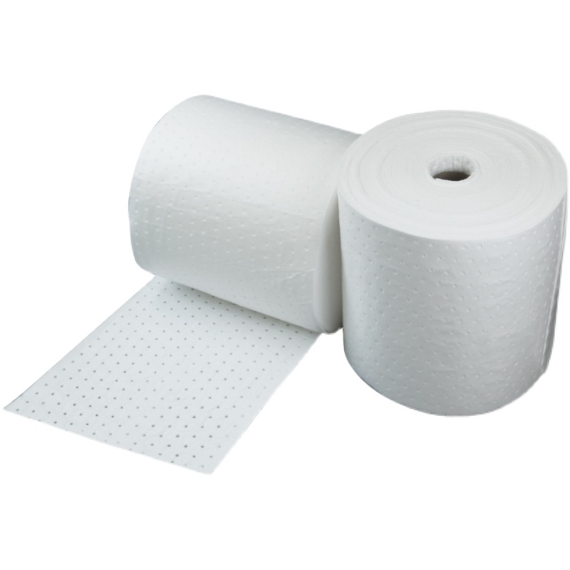 吸油棉工业吸油毡吸油纸吸油毯吸油卷符合压点吸油不吸水PP1PP2