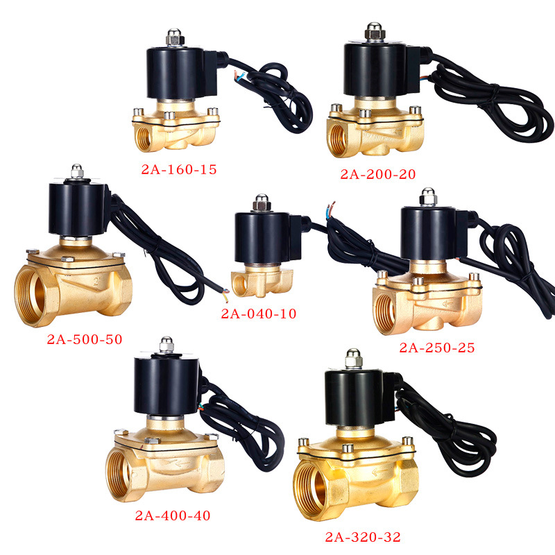 2A-250-25水下专用防水常闭电磁阀喷泉1寸DN25AC220VDC24V