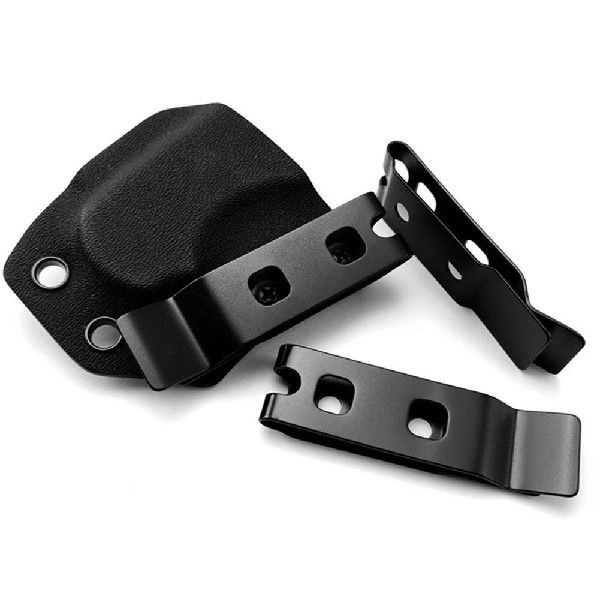 极速1 piece K Sheath Clip Kydex Waist Clips Cutter K Sheath