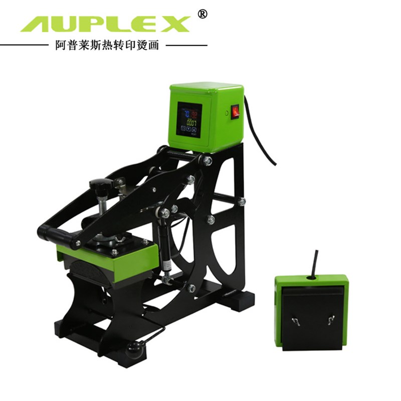 新品热转印烫画多功能二合一平板烫画机 印帽机半自动烤帽机压品