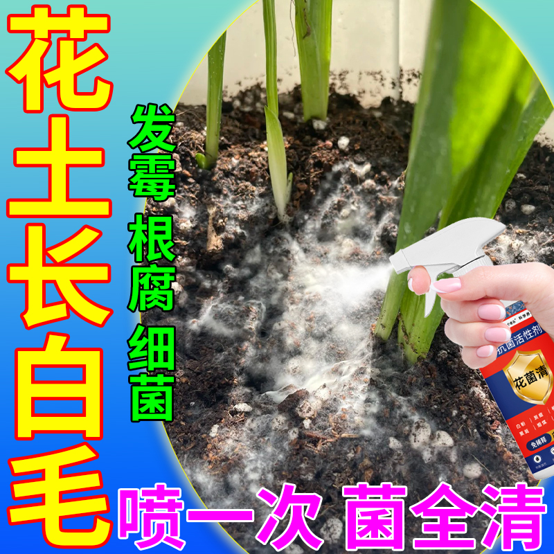 【养花不生菌】土壤杀菌剂