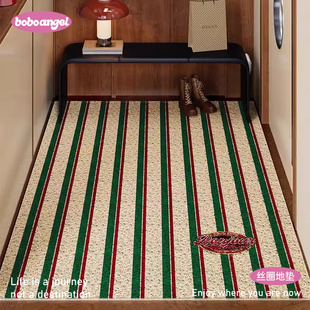 珀斯海岸中古入户地垫丝圈防滑脚垫地毯进门垫覆古玄关门口可裁剪