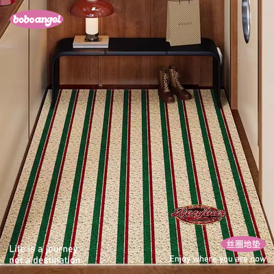 珀斯海岸中古入户地垫丝圈防滑脚垫地毯进门垫覆古玄关门口可裁剪