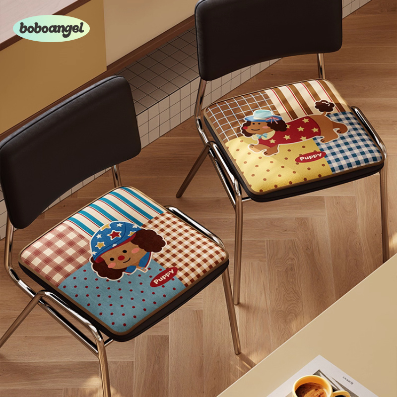 拼布物语中古风座椅垫子四季通用