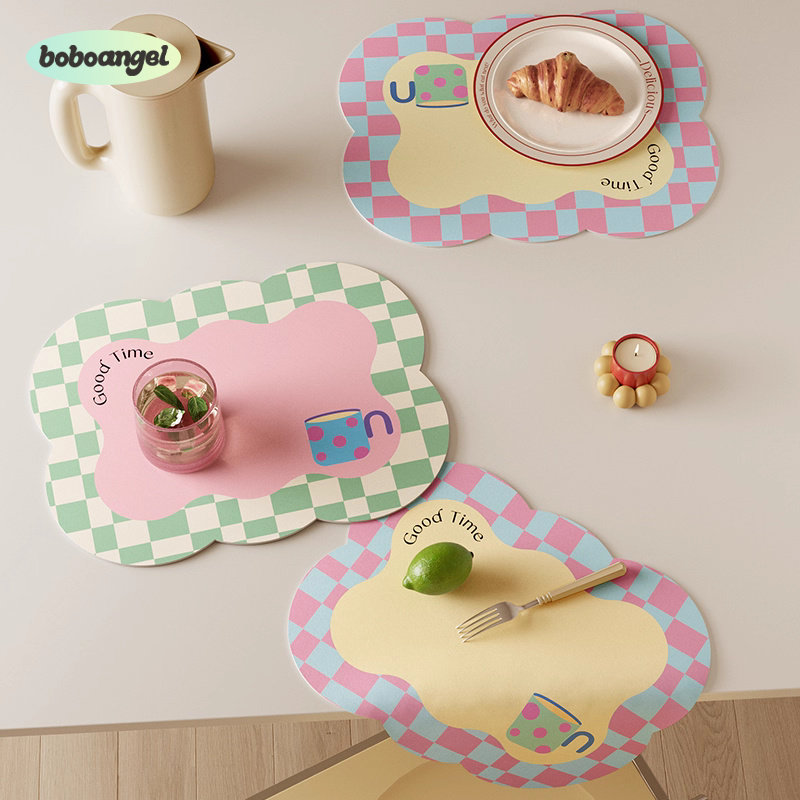轻奢高级感厨房沥水垫ins风吸水隔热杯垫防烫垫皮革餐桌盘垫餐垫,居家布艺,餐垫,淘宝优惠券,粉丝福利购,淘宝优惠卷