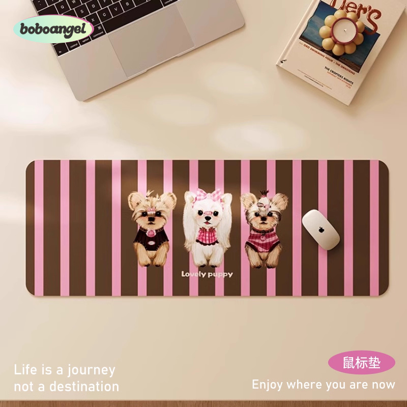 萌宠派对笔记本电脑桌垫