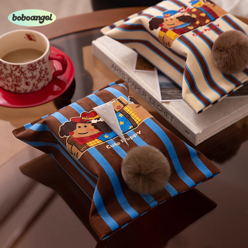 蛇年新年纸巾盒可爱少女纸抽盒