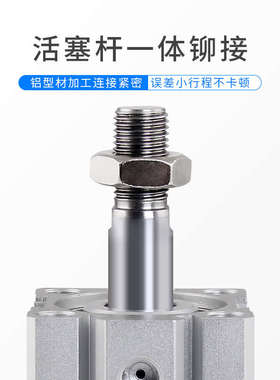 外牙超薄气缸ACQ40X15-B带磁薄型气缸ACQ40X30-S气动ACQ40X25