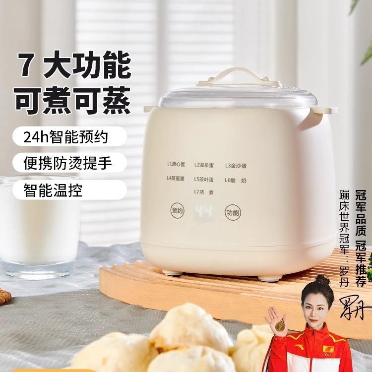 蒸蛋器自动断电家用小型蒸蛋神器多功能早餐煮蛋器定时迷你酸奶机