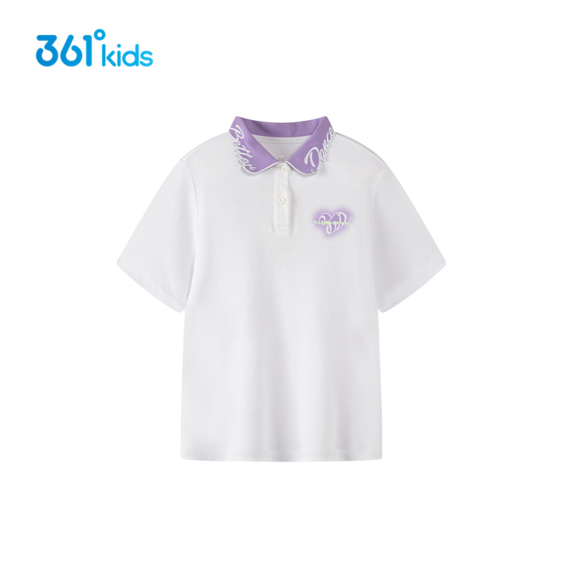 361童装女童短袖POLO衫