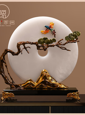 速发新中办登门送喜式公室电视柜酒柜玄关桌面艺饰工装品摆件乔迁