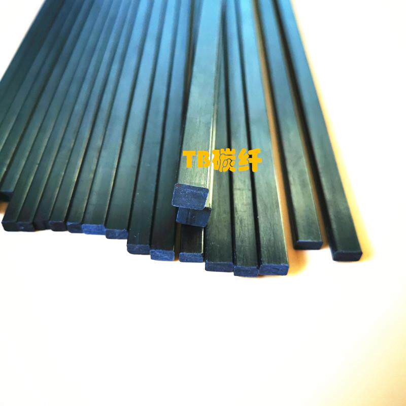 速发碳纤维方棒4mm5mm6mm8mm10mm航模飞行器加强杆高强度碳片碳棍