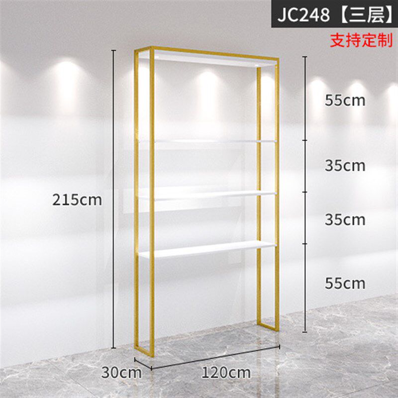 速发鞋店展示播货架带灯直架间多层鞋子示架童鞋男鞋展展柜鞋架