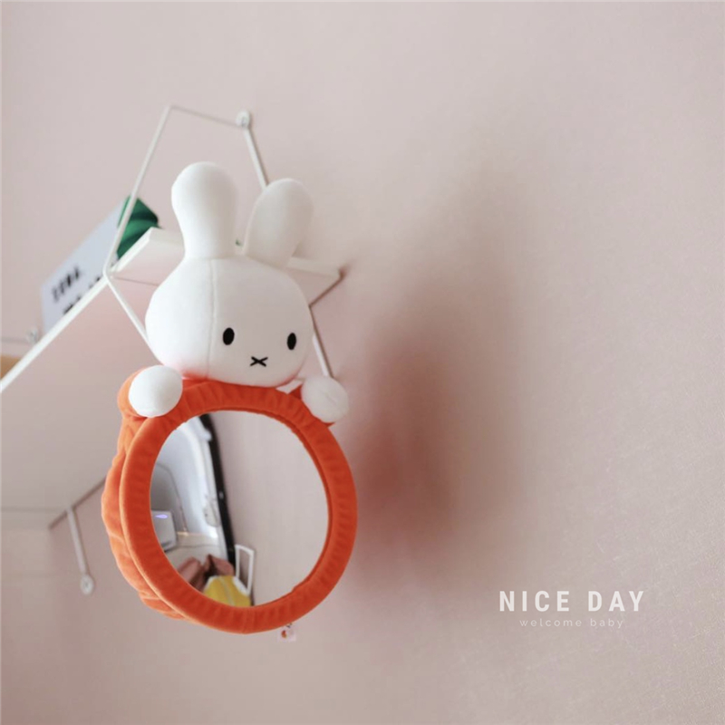 韩国ins汽g车儿童安全座椅宝宝观察镜婴儿反向提篮后视镜反光镜子