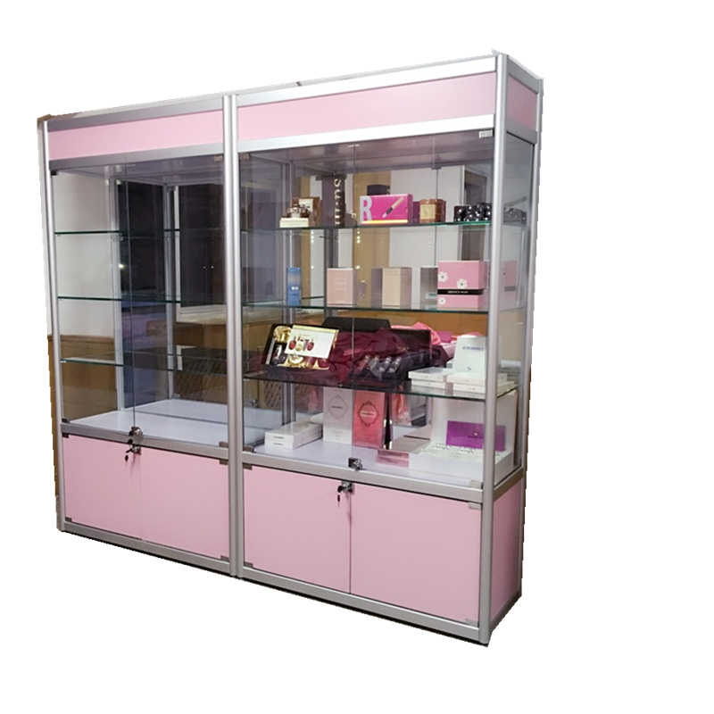 钛合金珠宝展示柜学生奖杯玻璃模型展柜J银行礼品陈列柜手办货架