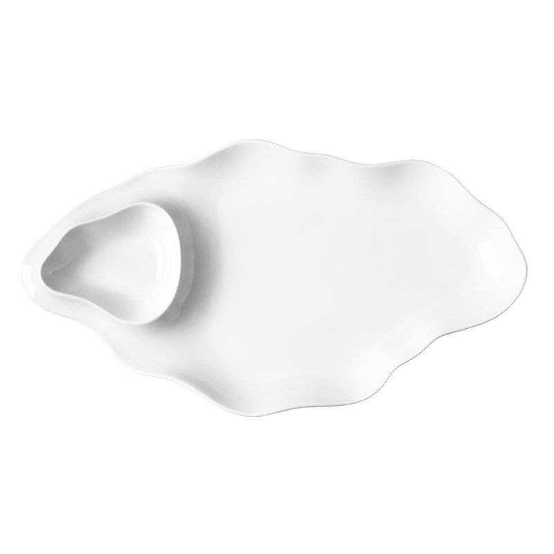 饺子盘白灼虾盘有格带醋碟子农家乐酒店餐厅饭Q店专用家用薯条饺,餐饮具,盘,淘宝优惠券,粉丝福利购,淘宝优惠卷