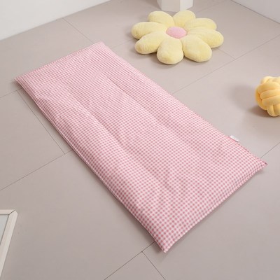 纯色幼儿园床垫60*135t儿童午睡垫子可折叠宝宝婴儿床垫套纯棉定