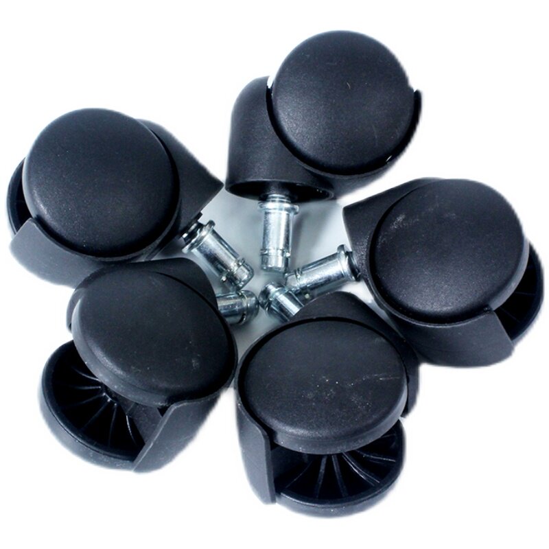 转椅配件轮子椅子可升降气球可锁轮子万向轮凳子椅U子替换轮子气