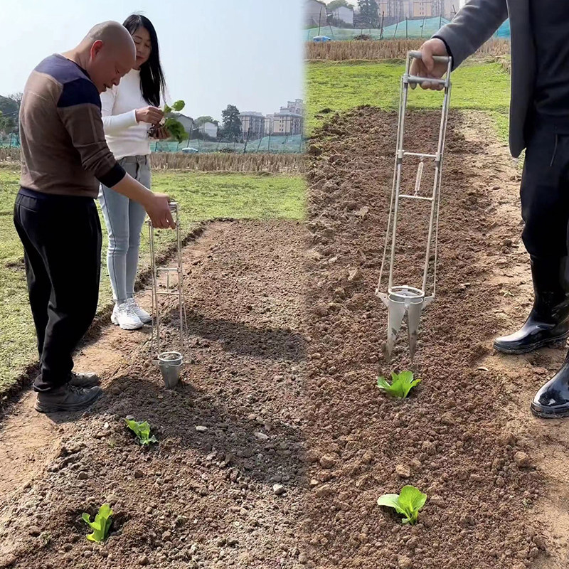 打洞打坑栽c苗神器农用玉米烤烟草莓西瓜栽苗器移栽器园艺种植工,农机/农具/农膜,耕种机械/微耕机/开沟机,淘宝优惠券,粉丝福利购,淘宝优惠卷