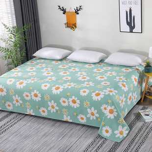 农村土炕炕单加厚防滑大床单双人榻榻米3K米4米纯棉老粗布秋冬新