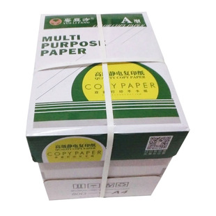 包邮A4复印f纸防静电a4白纸双面打印复印文稿草纸500张80G办公用