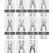 欣达胜气动剪刀头气动剪钳金属塑料胶水口剪钳机械U手刀头剪铜铁