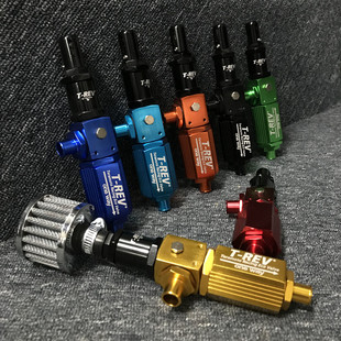 调压阀动力提升改装二次进气v 曲轴箱减负压器 发动机单向阀过滤