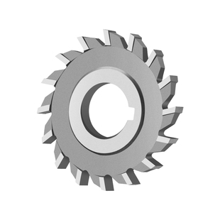 高速钢三面d刃铣刀片白钢铣刀盘外径63 80 100 125 150直齿三面刃