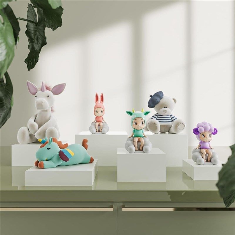 白色亚克力甜品台石头纹展示座高C级宴会布置茶点心架蛋糕店珠宝