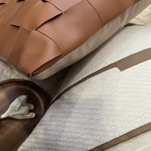 飘窗抱枕套装组合抱枕沙发客厅轻奢高G级感抱枕套子不含芯垫背靠