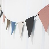 户外露营装 饰场景布置营地旗帆布三角彩旗 备用品野营帐t篷氛围装