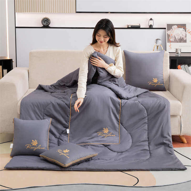 全棉抱枕被子两用沙发枕头被车载靠垫办公室午睡空调毯折叠被四季,居家布艺,抱枕被,淘宝优惠券,粉丝福利购,淘宝优惠卷