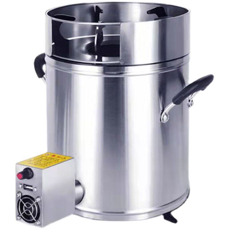 柴火灶节能家用木材气化炉农村无烟便携环保不锈钢V野炊户外柴火