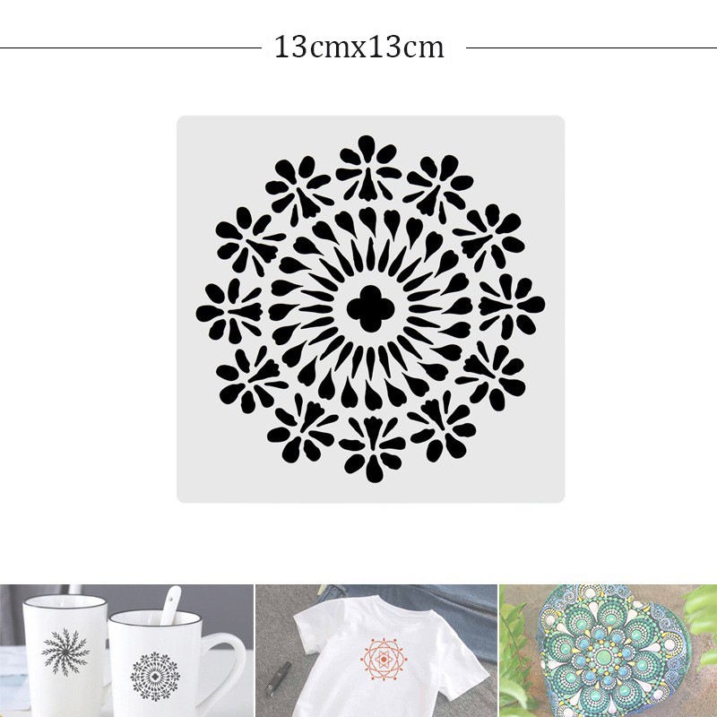 速发曼陀罗绘画丙烯画笔套装画画填色创意手工手绘油画圆点笔棒