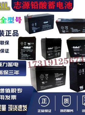 速发志源CASIL蓄CA1212 12V.12AH2.2阿兰德防火卷帘门控制箱