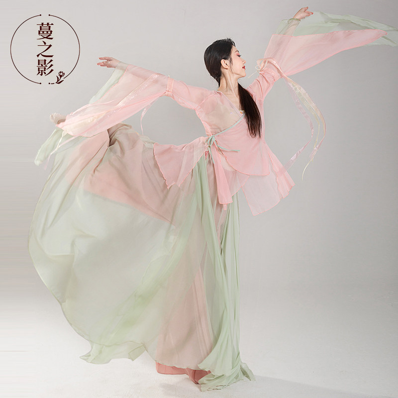 速发上之衣古典舞蹈服纱衣中国舞练功服身韵仙气飘逸蔓影演出服