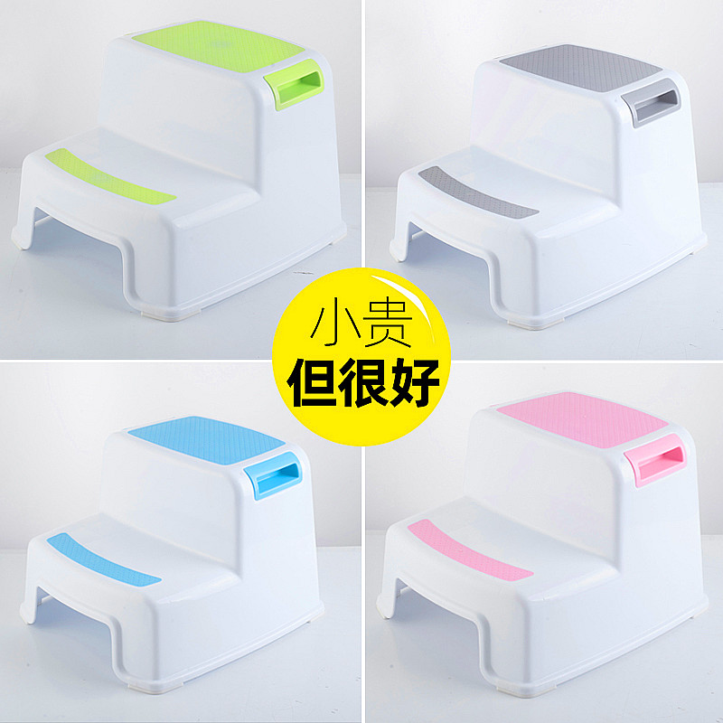 速发儿登楼梯凳家用洗手踏脚台阶梯脚垫脚踩童子塑料宝宝卫生间马