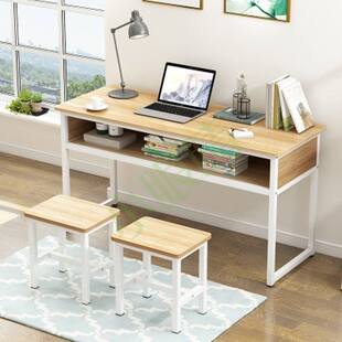 速发人多桌学习椅凳子中学生初中生形习桌儿童课桌椅套装家用条学