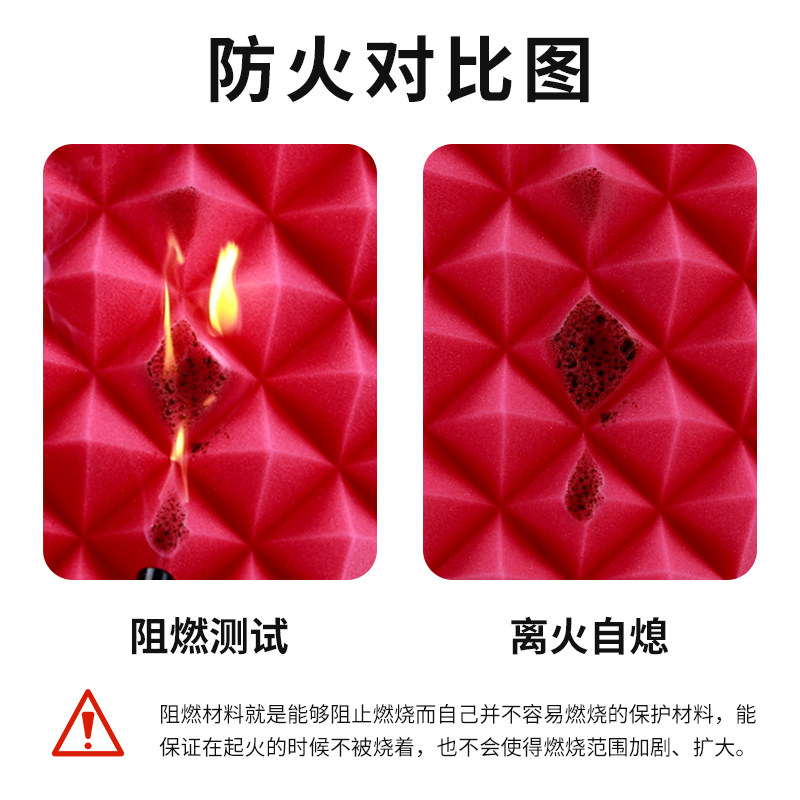 速发隔音棉墙体吸音棉超强消音v卧室家用墙贴自粘录音棚隔音板材