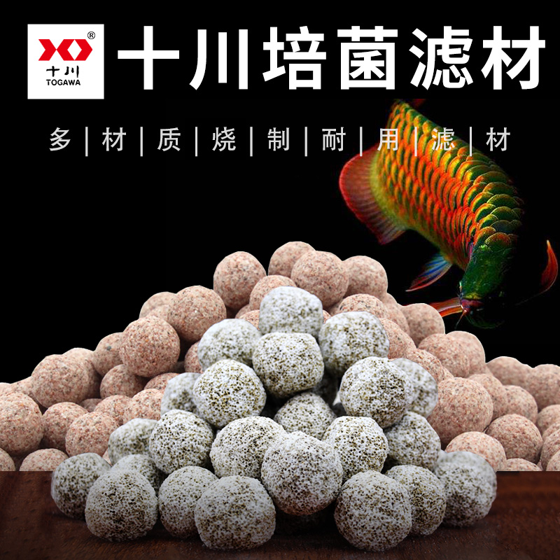 速发用缸滤材硝化细菌族谷多丸中空培菌球水屋鱼品过滤材料