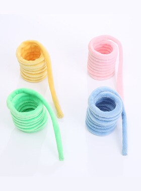 速发工厂现货荷品色伸缩弹簧含猫薄用互动玩乐猫玩具