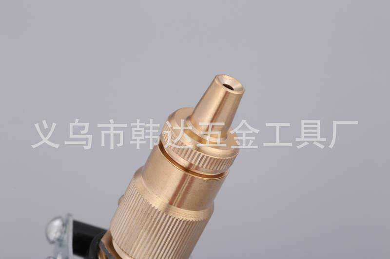 速发新款 供应高压全铜头奶嘴接口洗车器水枪水暖洁具高压水枪