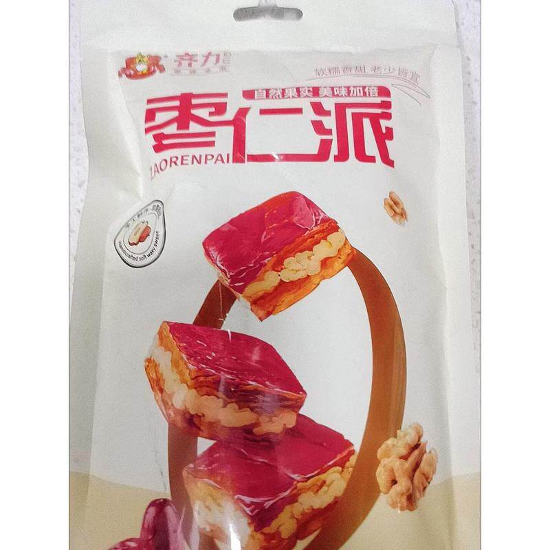 枣仁派178g新疆特产红枣派健康休闲零食食品大枣夹核桃小包装