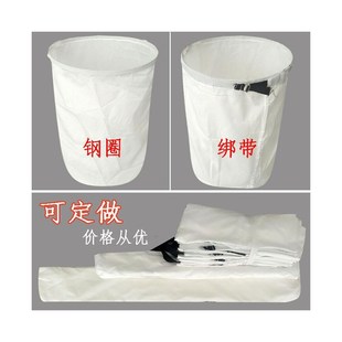 木工吸尘器布袋除尘引风机t吸尘布袋吸尘器口袋集尘袋吸尘机吸尘