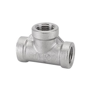 304不锈钢三通接头内外丝2分3分4分6分内内外水管内丝牙三通配件