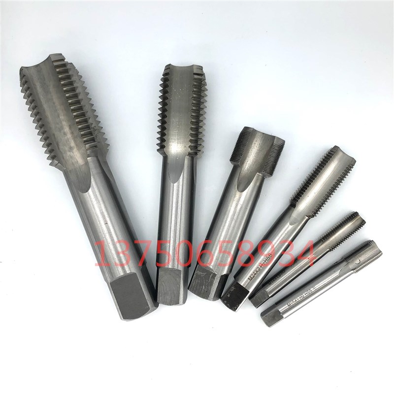 机用丝锥直丝攻手用攻丝M20M21M22M24M25M26M27M28*1*1.5*2*2.5*3