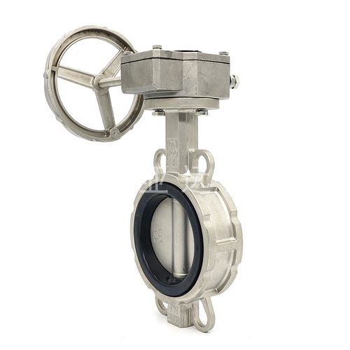 全不锈钢30416L软密封对夹涡轮蝶阀D371X-16P脱硫碳化钨DN2658100