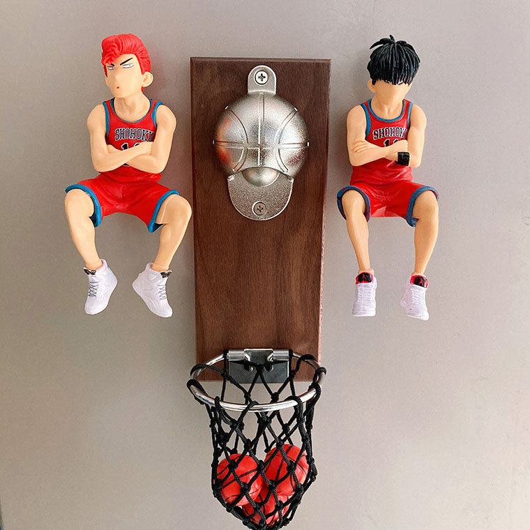 卡通动漫灌篮高手冰箱贴起瓶器冰箱开瓶器个性樱木花道篮球磁性贴,家居饰品,冰箱贴,淘宝优惠券,粉丝福利购,淘宝优惠卷